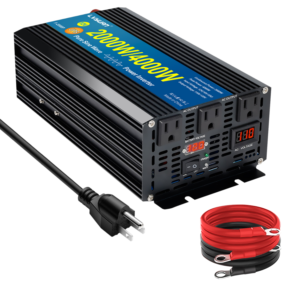 Inversor LVYUAN de 1500W con F - Ac Power Supply reseña y precio